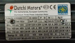 How To Read An Electric Motor Nameplate