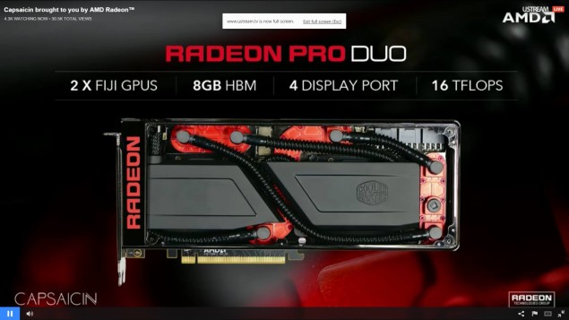 AMD Radeon Pro Duo Capsaicin